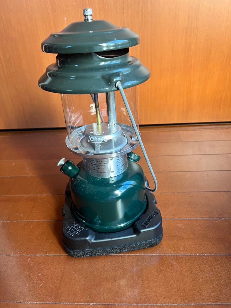 【美品】Coleman F-124ランタン グリーン