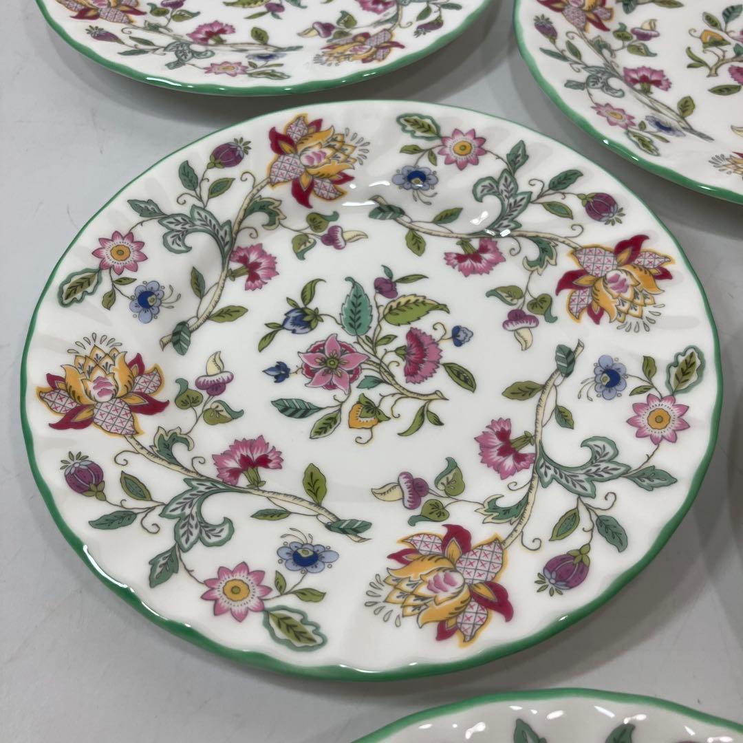 A2F22■ MINTON ミントン ハドンホール ケーキ皿 6枚セット