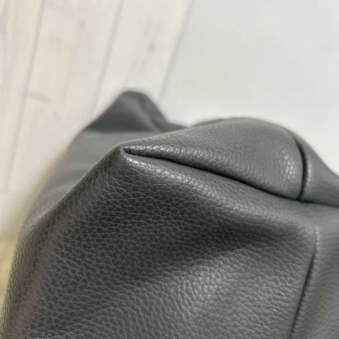 美品　MISIA メロンパンダ レザートートバック