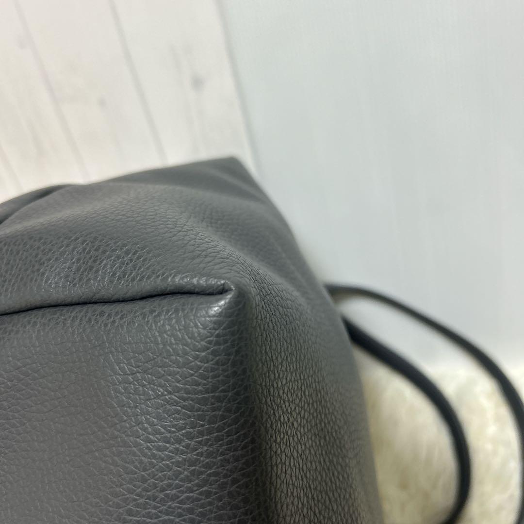 美品　MISIA メロンパンダ レザートートバック