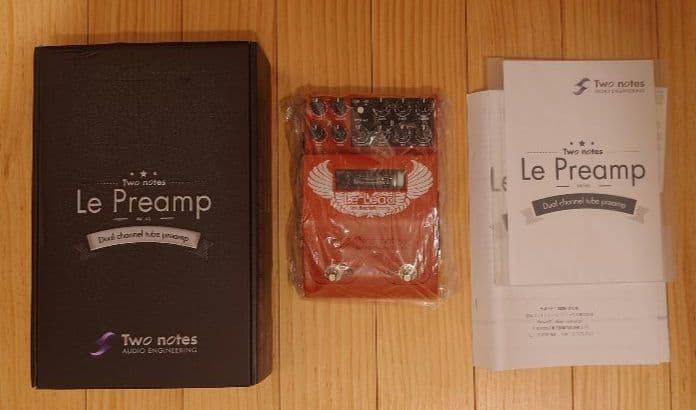 【未使用・国内正規品】Two notes Le Lead tube preamp
