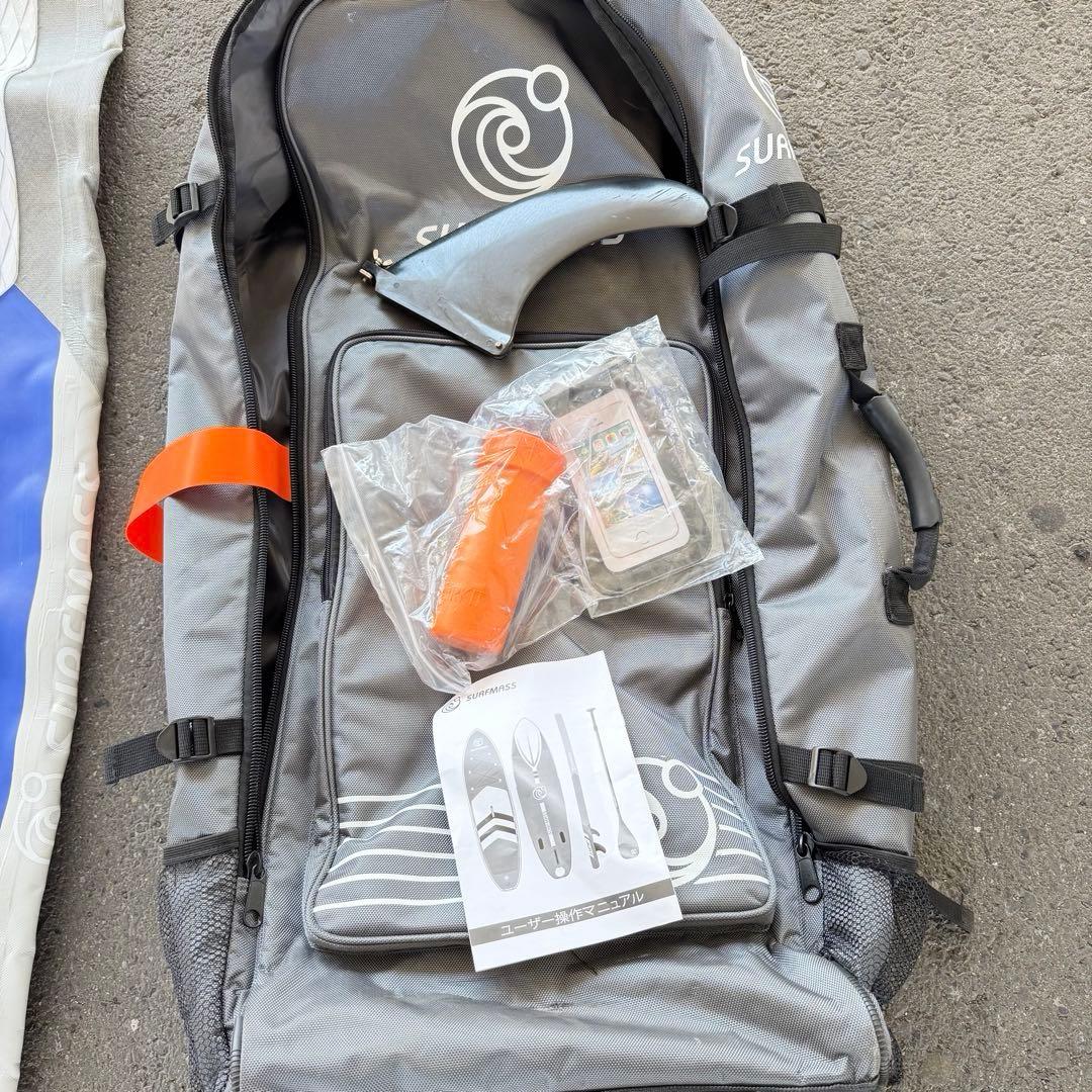 超美品　SUP スタンドアップパドルボード　SURFMASS 　専用バッグ付き