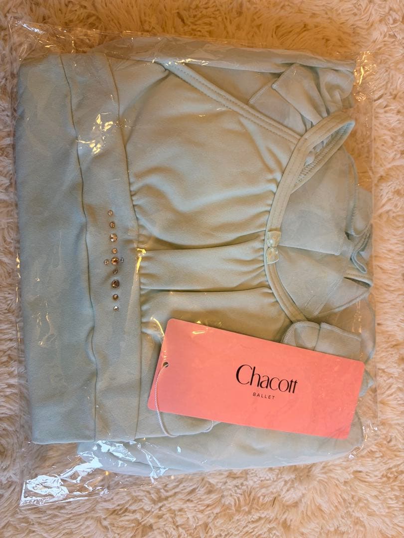 Chacott キッズバレエレオタード ライトグリーン 新品