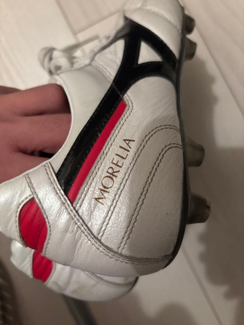 Mizuno Morelia サッカーシューズ ホワイト/ブラック