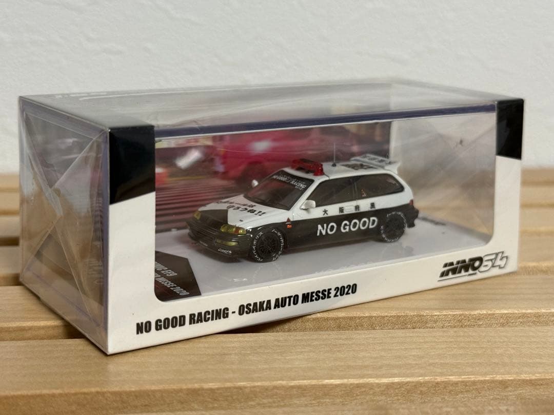 INNO64 1/64 ホンダcivic EF9 NO Good racing