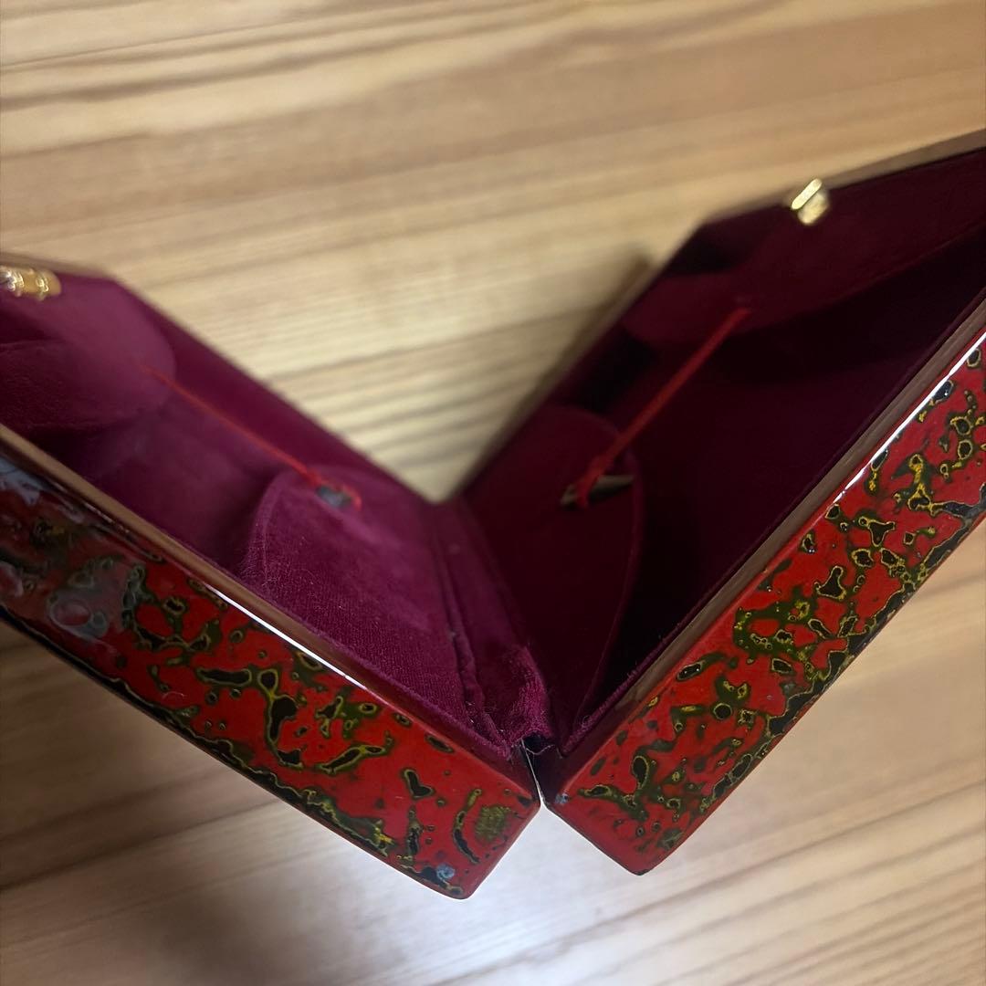 津軽三味線　津軽塗　撥入れ