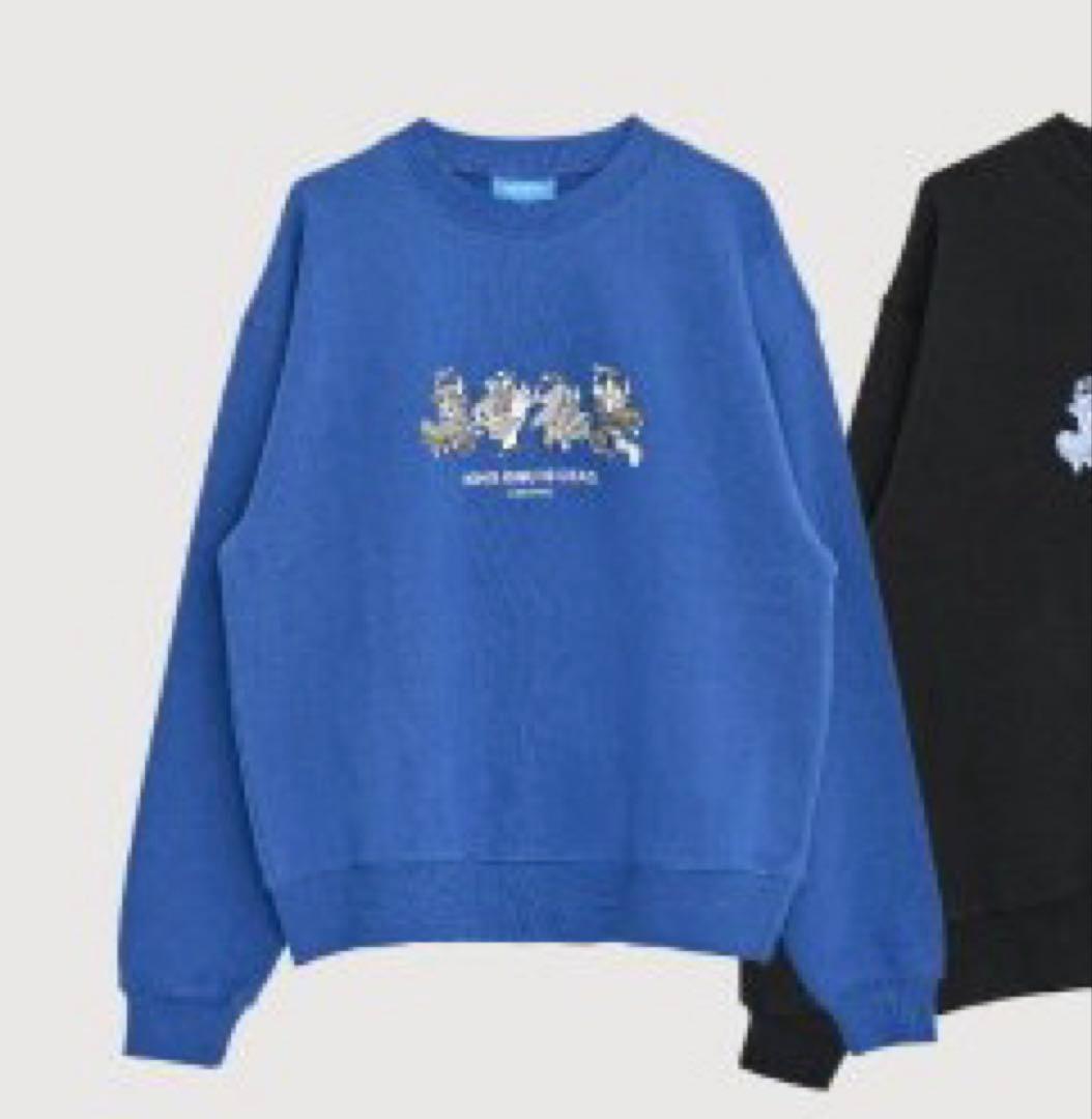King Gnu KG IS DEAD スウェットシャツ ブルー Lサイズ 青