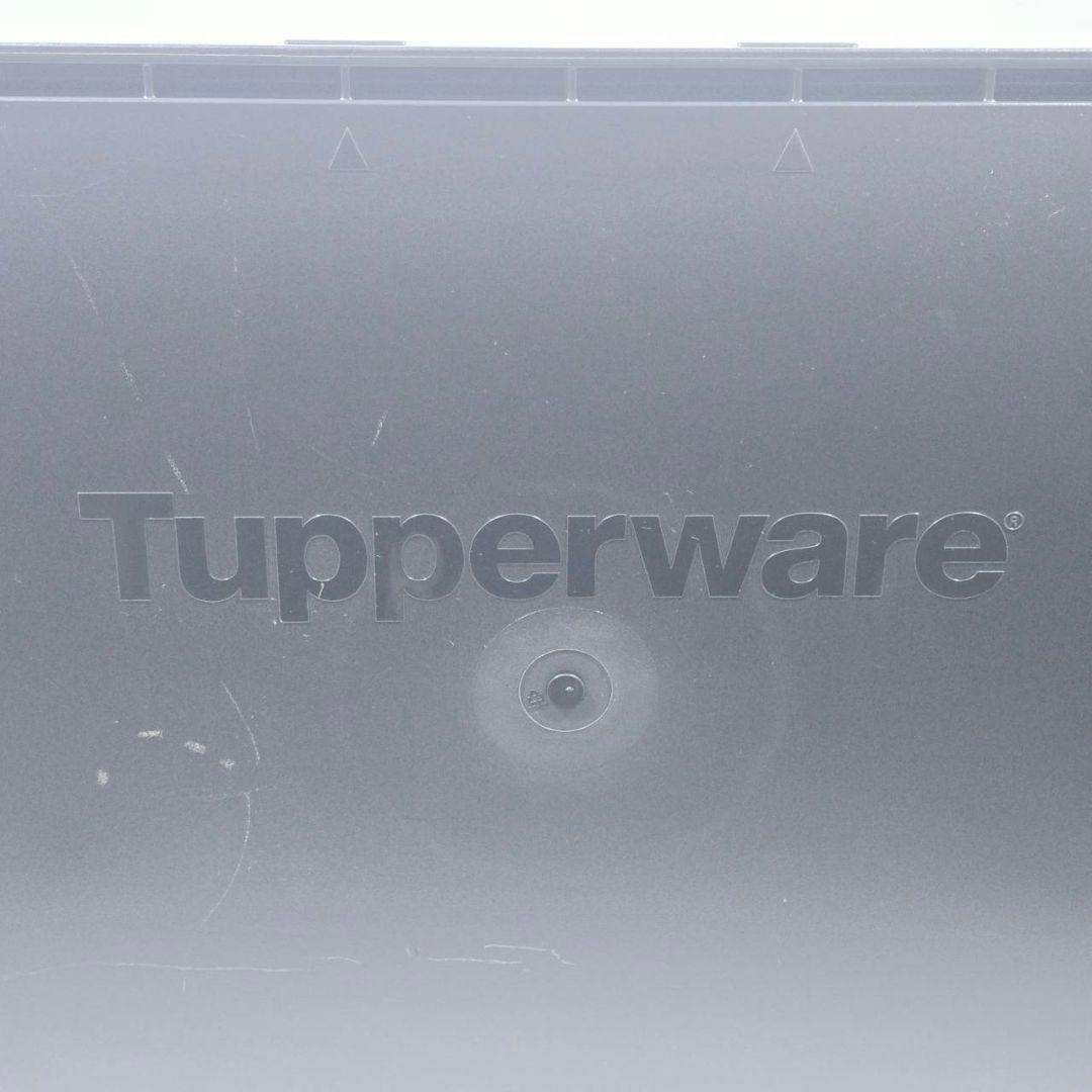 タッパーウェア スーパーチェスト ワイドディープ 深型1段 ブラック