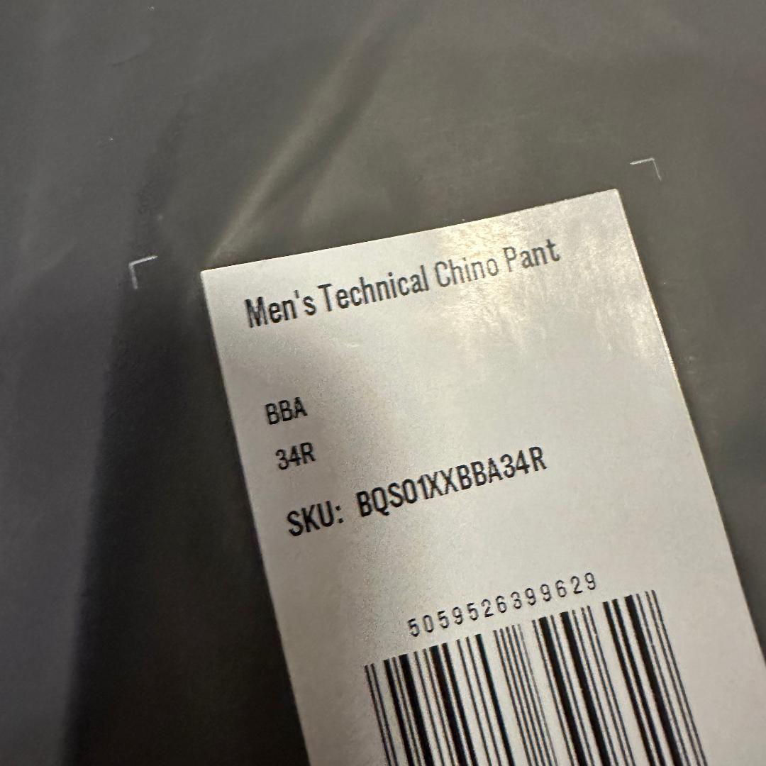 Rapha Technical Chino Pants 34R 未使用 タグ付き