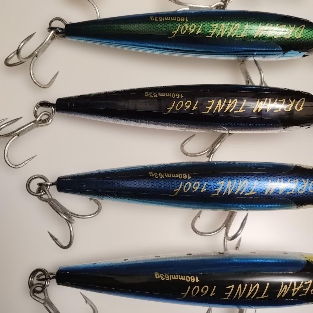 シマノ ドリームチューン160F バブルディップ180F 中古品 6個セット