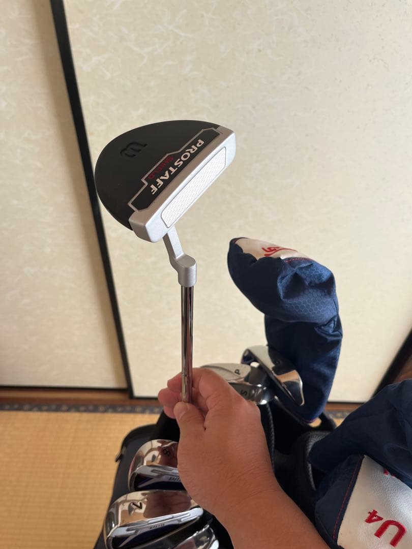 【値下げ交渉可】BMF BLACK MILLED FACE ゴルフバッグ　クラブ