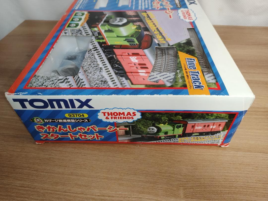 【車両欠品】TOMIX Nゲージ きかんしゃパーシースタートセット レール一式