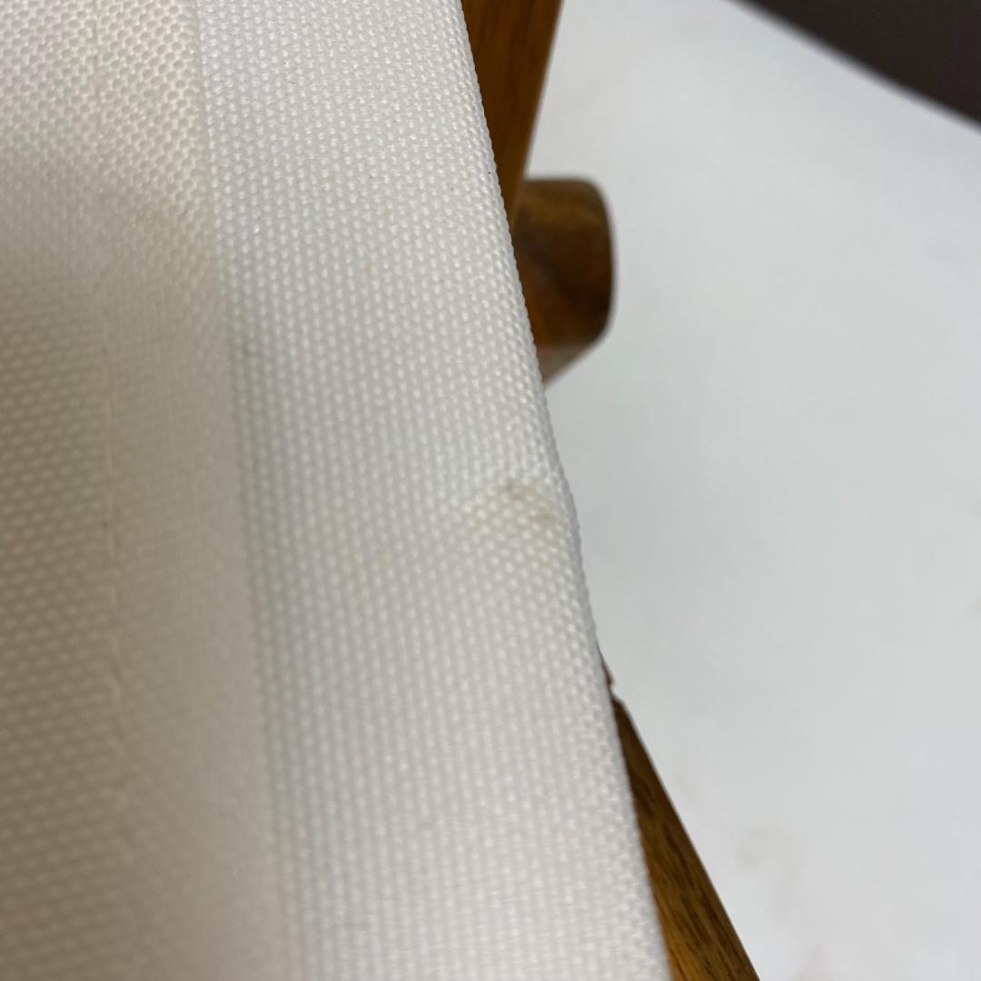 ★2脚セット ニトリ 折りたたみ 木製 ローチェア アイボリー
