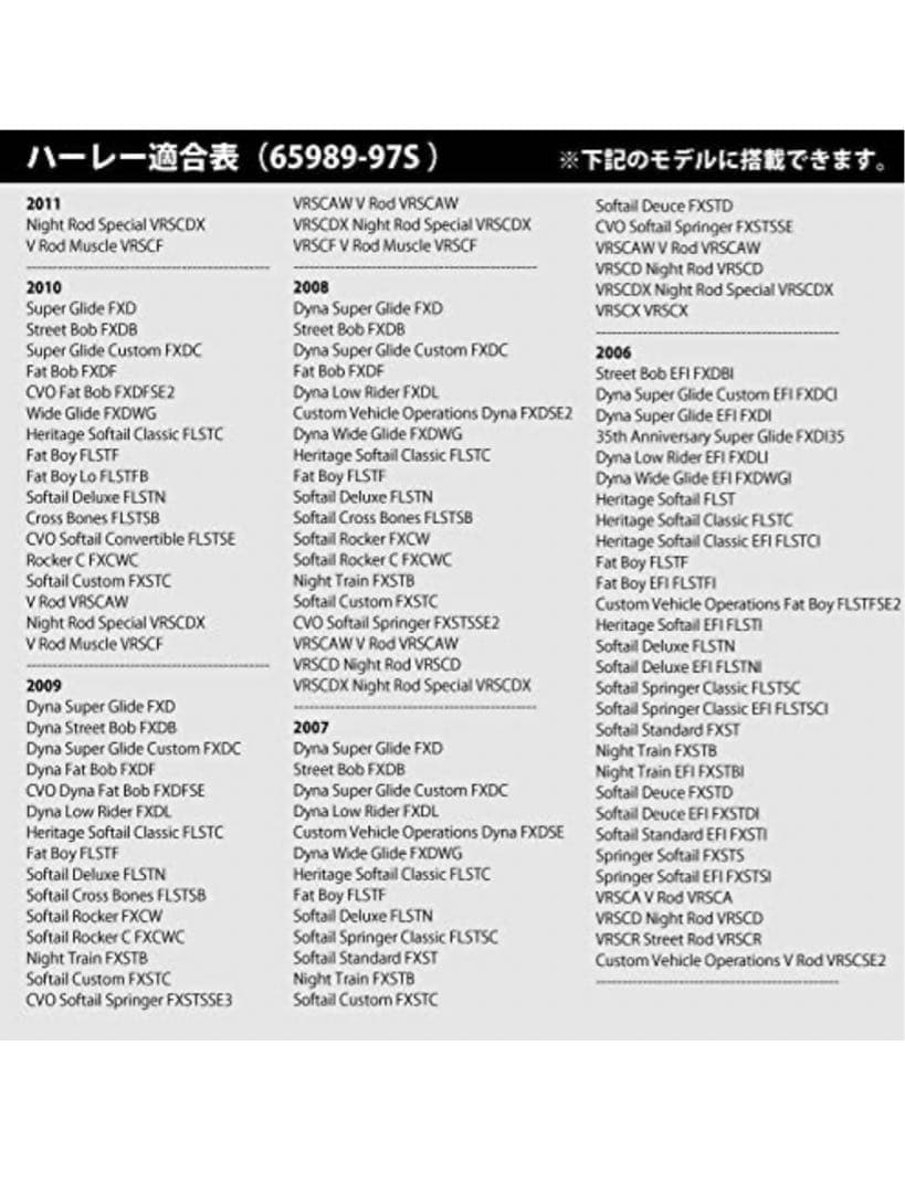 AGMハーレー用バッテリー