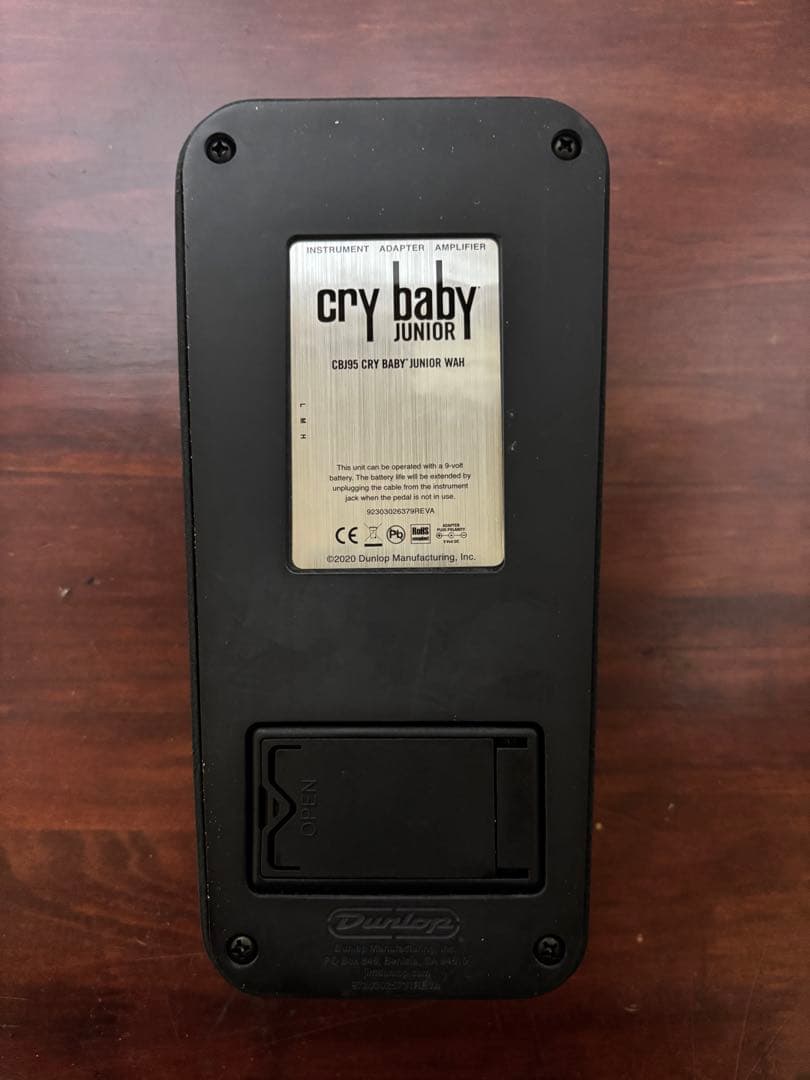 Cry Baby Junior ギターエフェクター