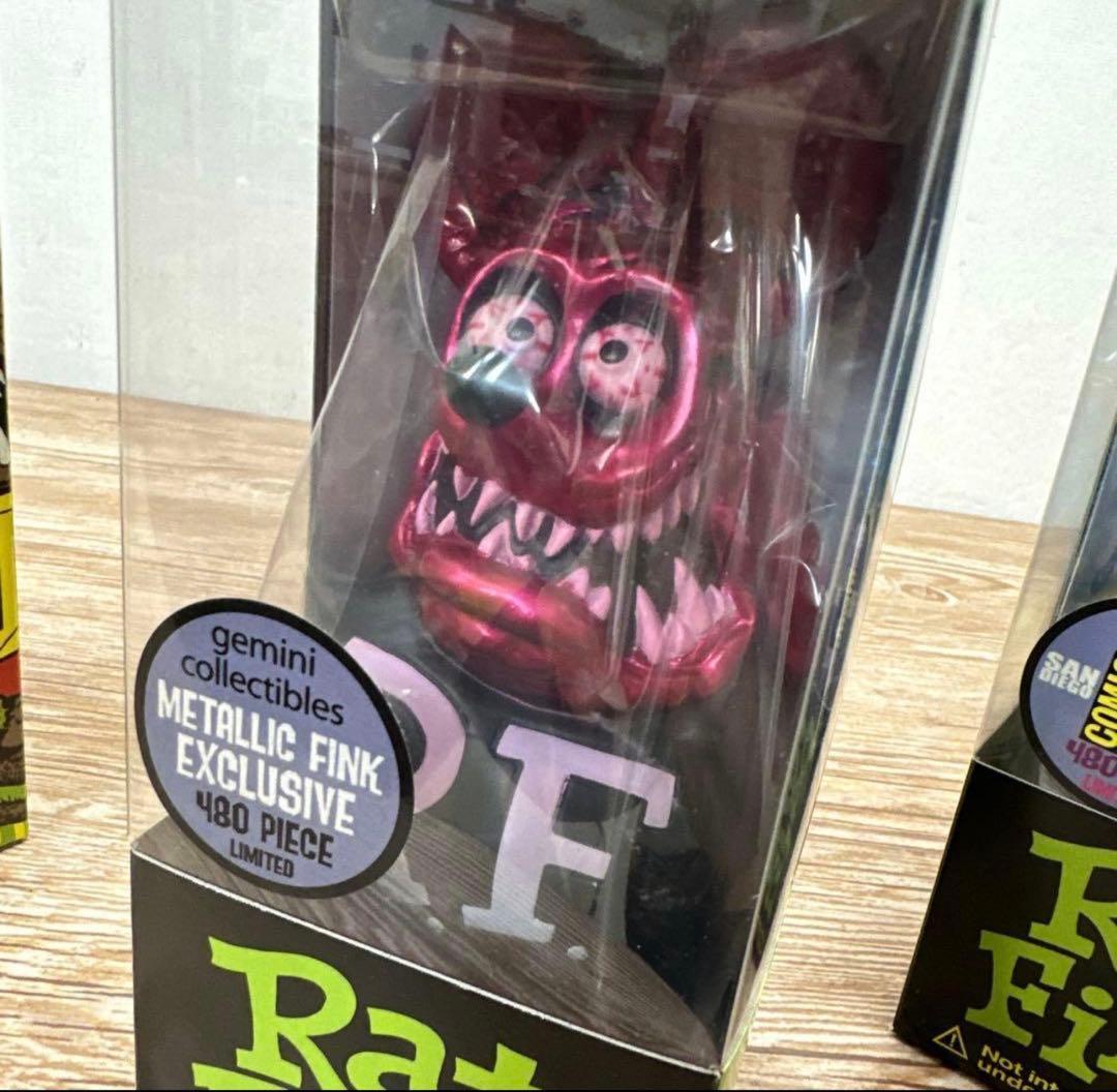Funko メタルボブルヘッド ラットフィンク3点まとめ売りSET