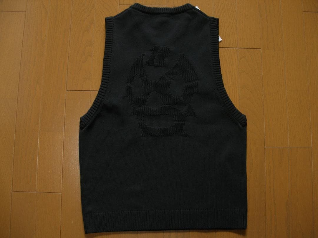 ラッセルノ ゴルフ ニットベスト 501 メンズLサイズ(5) BLK 新品