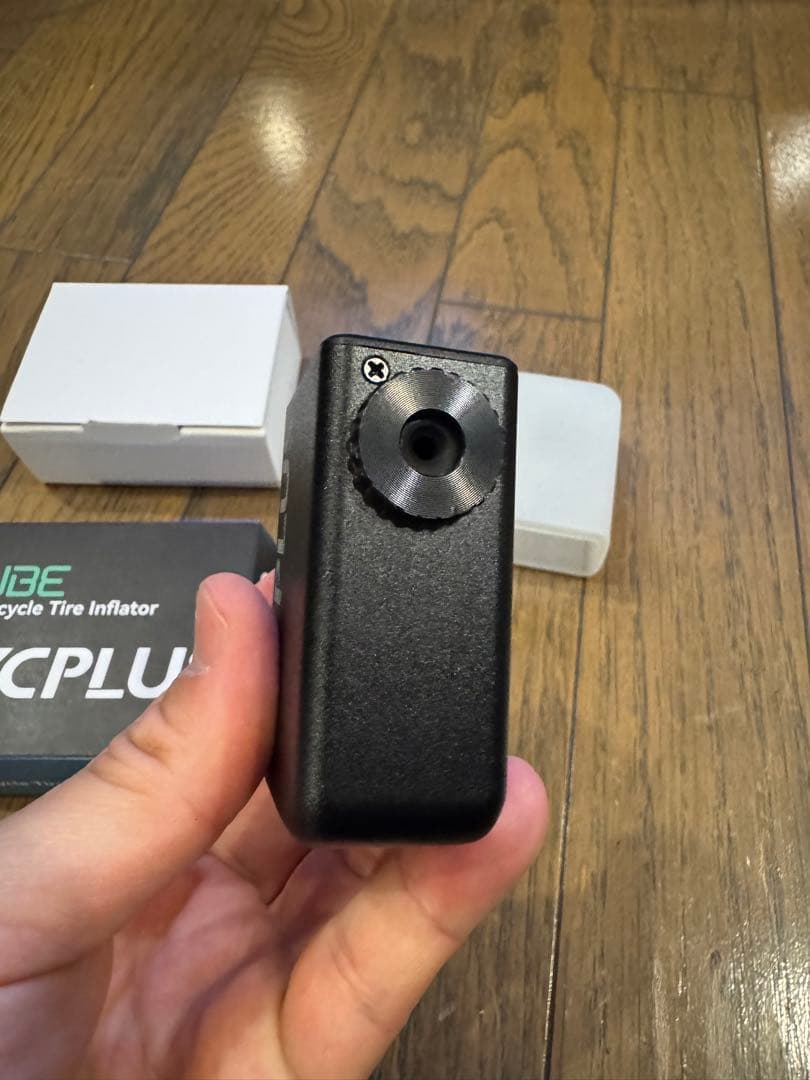 ほぼ未使用　付属品全て有り　CYCPLUS CUBE電動ポンプ ブラック