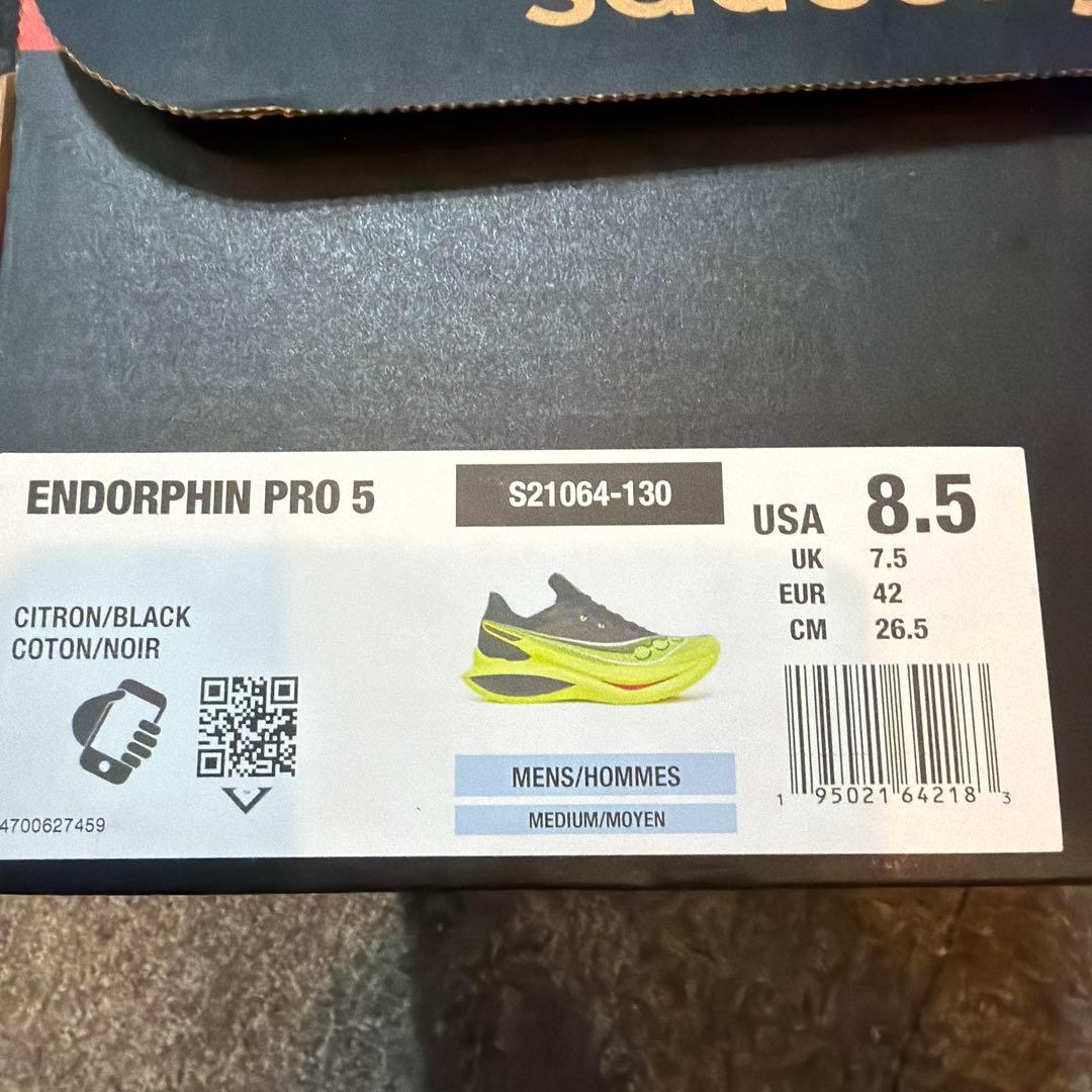 サッカニー エンドルフィンPRO5 26.5センチ