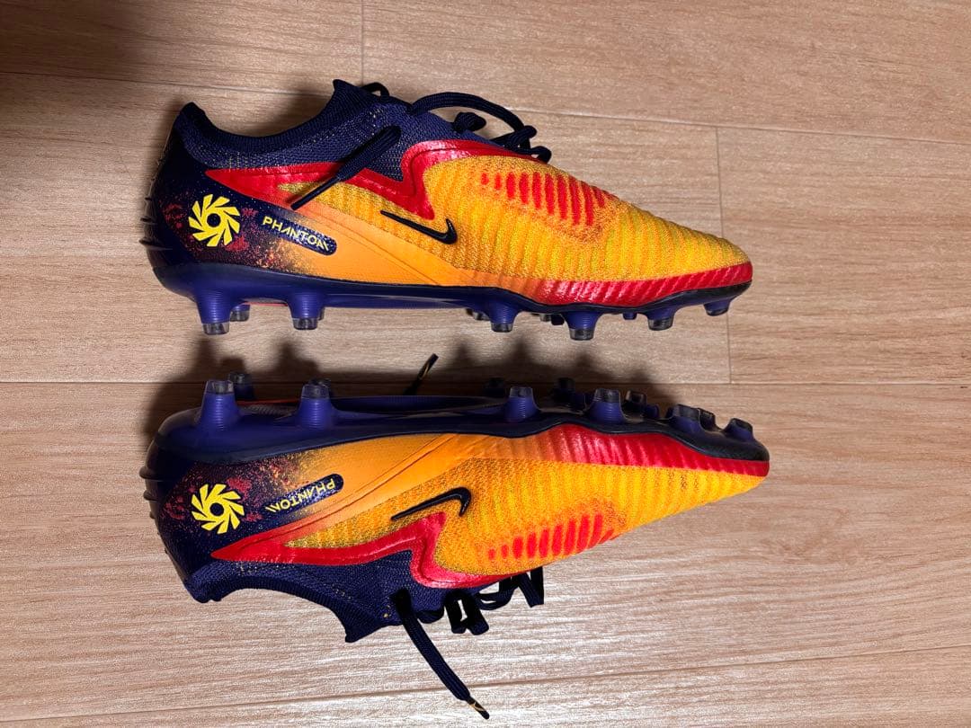 美品‼️1回のみ使用‼️ナイキファントム6 26.5 サッカースパイク