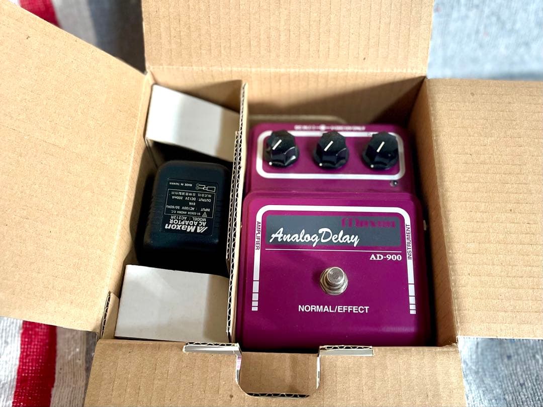 ☆名機☆MAXON AD-900 マクソンアナログディレイ