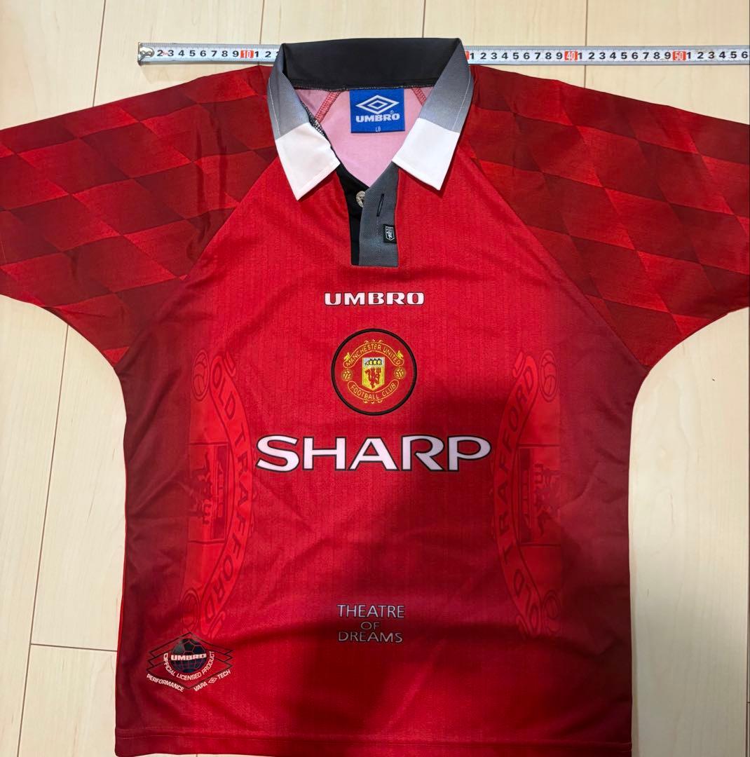 マンチェスター・ユナイテッド 96-98レプリカユニ　UK ボーイズL