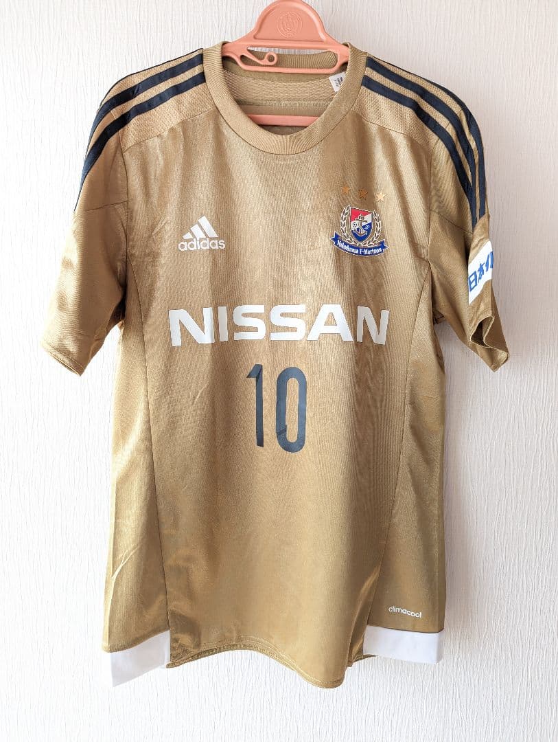 横浜Fマリノス 2015金アウェイ 中村俊輔 10 L adidas