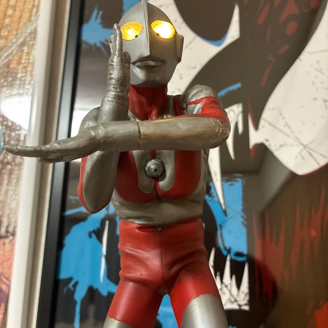 ウルトラマン スタチュー 赤 銀 約20cm