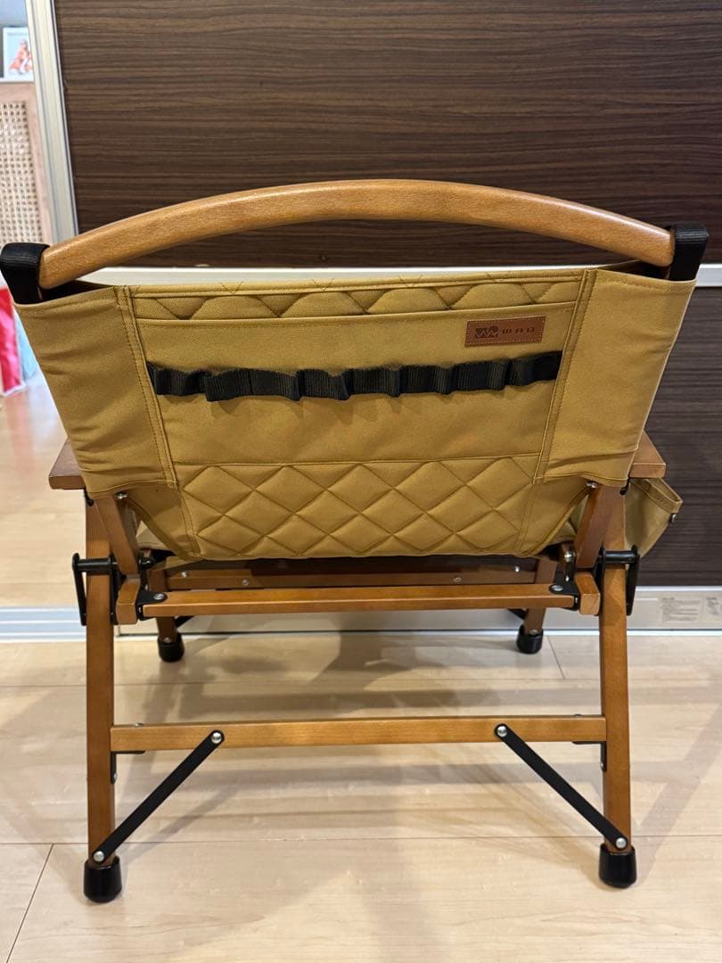 よっぴーさん　WAQ Folding Wood Chair チェア 二脚セット