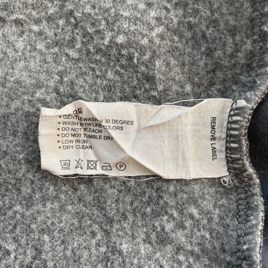 美品　GREYSON 長袖　マルチカラー　ジップ　フリース