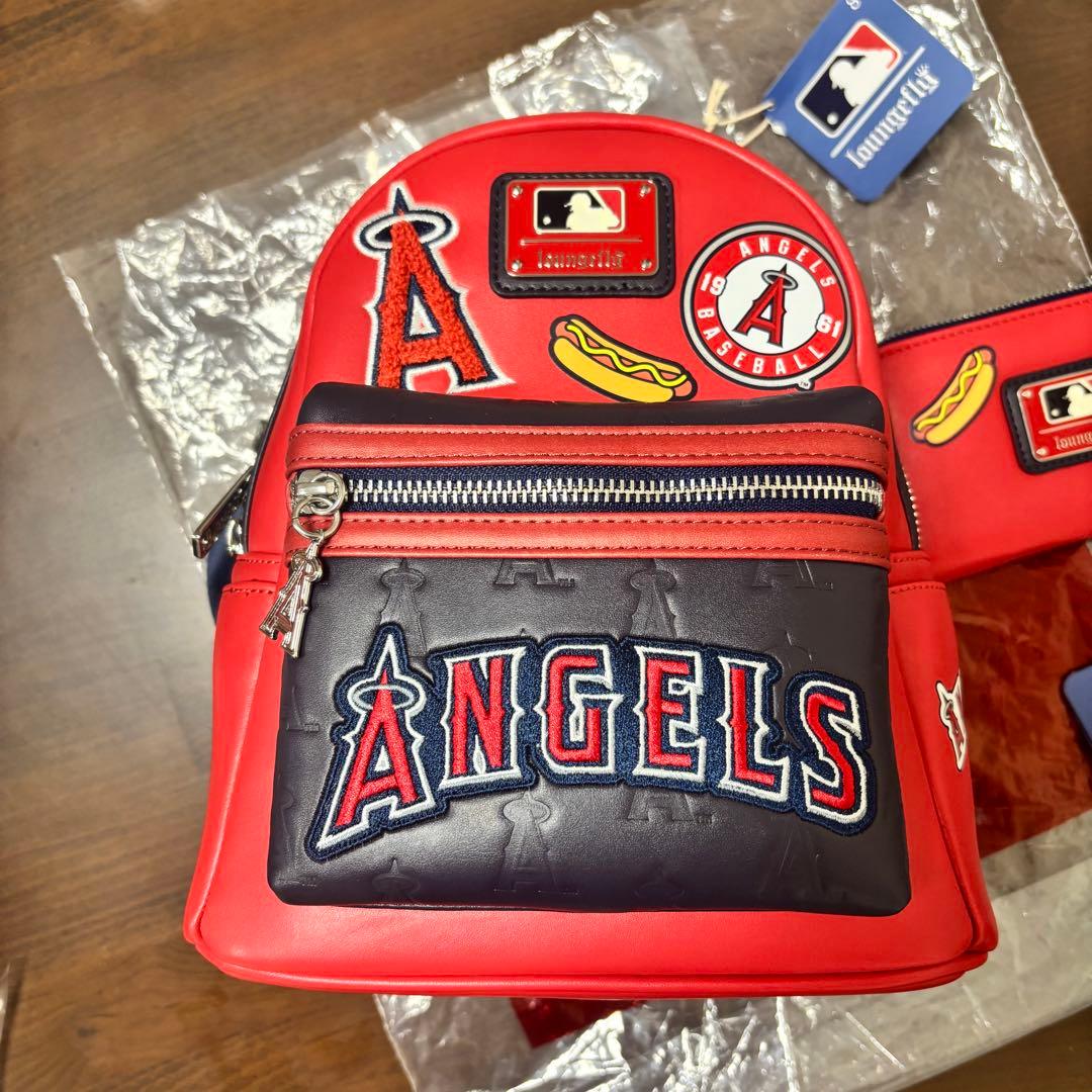 【新品】MLB ロサンゼルス・エンゼルス バックパック&ウォレット セット