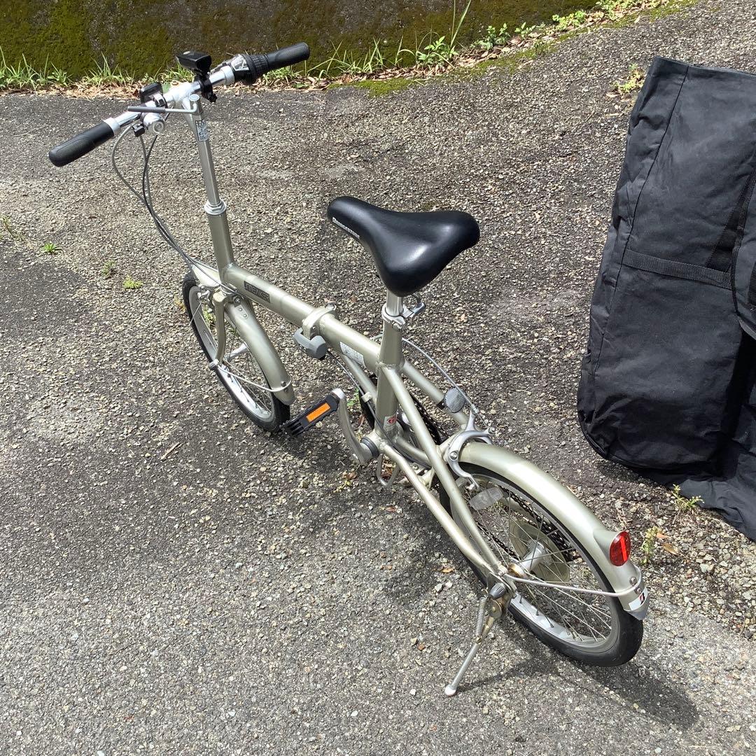 ブリヂストン　折畳自転車　スニーカーライト+輪行袋