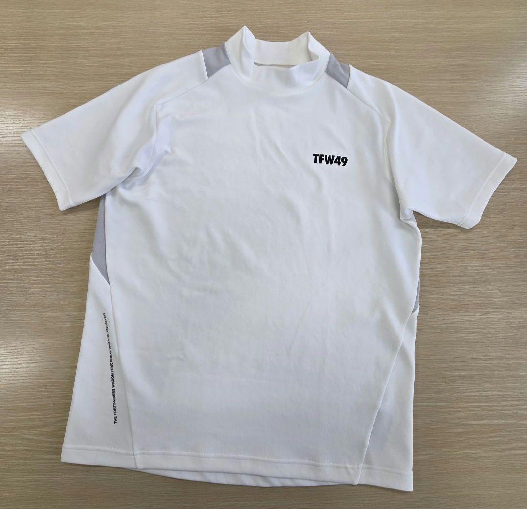 メンズウェア TFW49 SIDE MESH SHORT SLEEVE MOCKNECK
