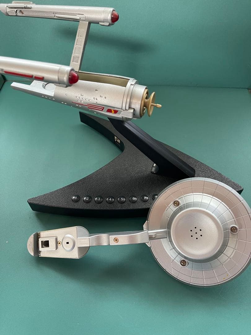 スタートレック　TELEMANIA 電話機NCC-1701 フィギュア