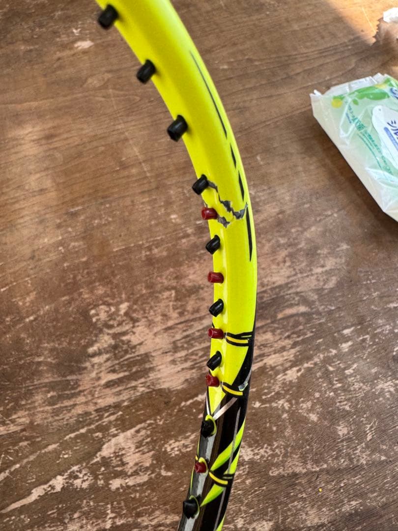 バドミントンラケット ジャンク品　2本