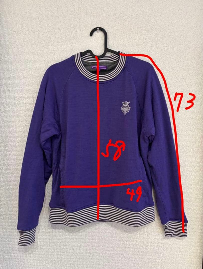 BEAMS GOLF レディース　トレーナー　裏起毛