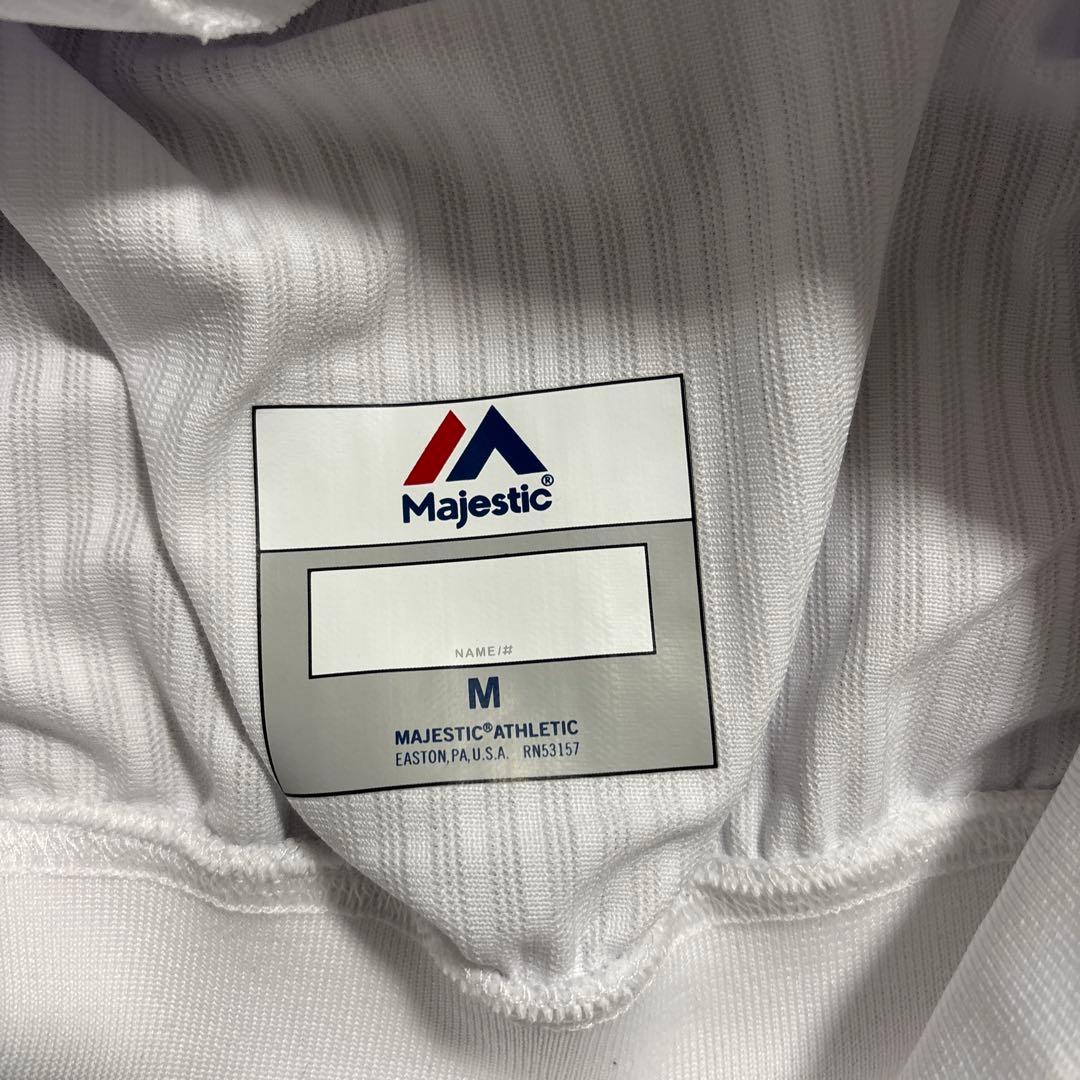 福岡ソフトバンクホークス Majestic ベースボールシャツ 練習着 SHロゴ