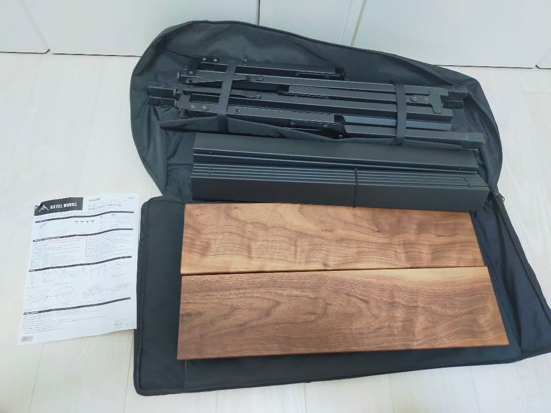 【RATEL WORKS】WOOD PANEL TABLE 120