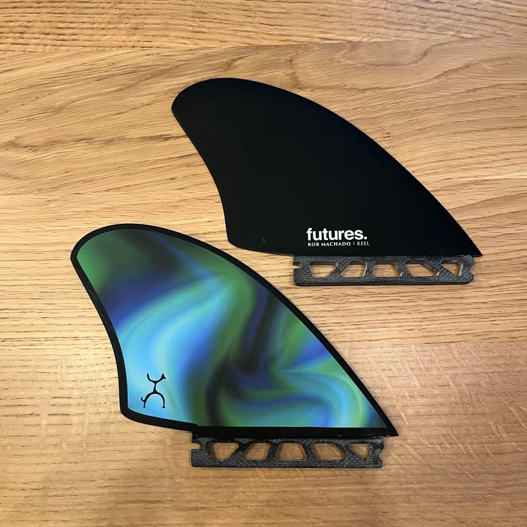 FUTURES FIN MACHADO KEEL TWIN FIN ロブマチャド