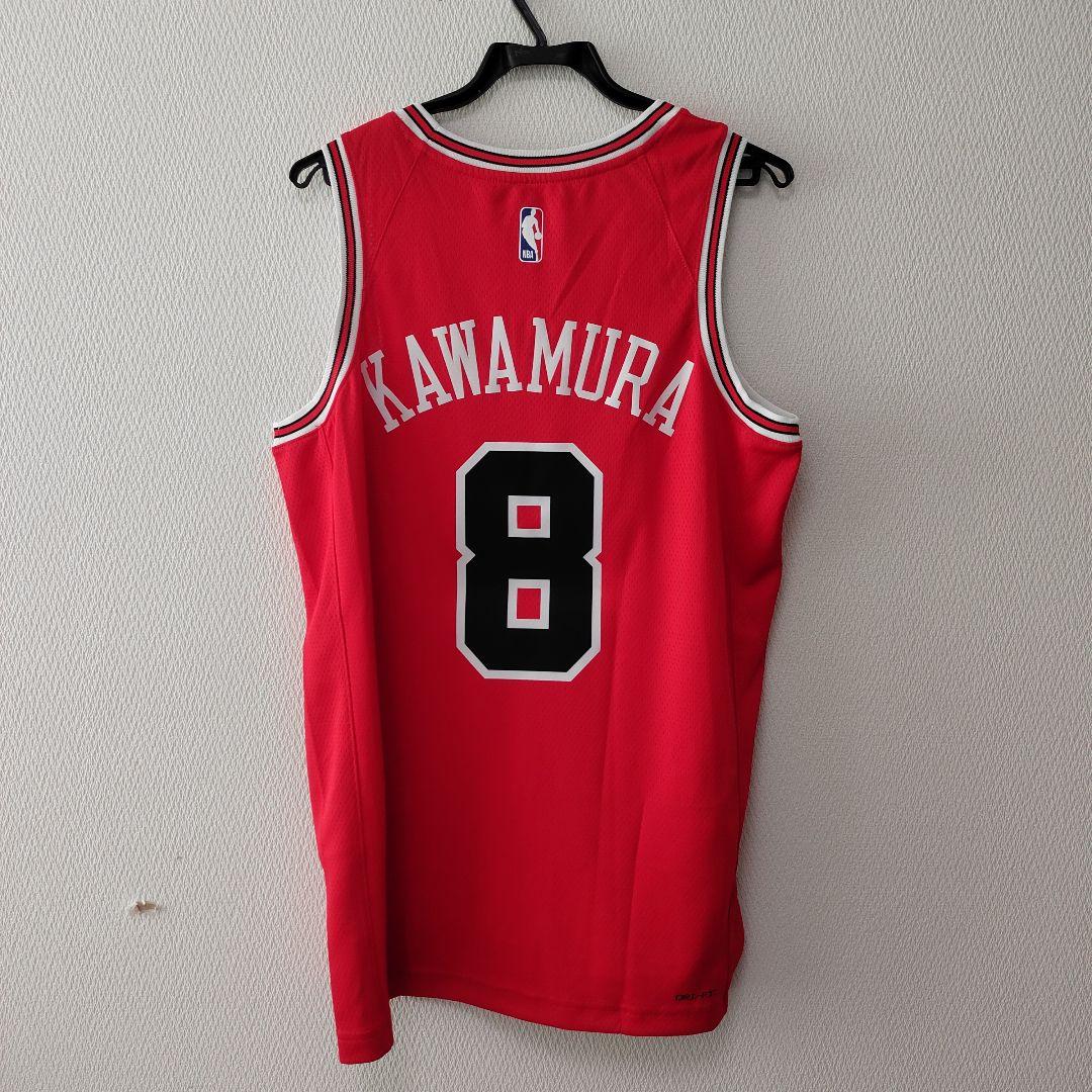 NBA Chicago Bulls 河村勇輝 8 M ユニホーム(米国版)