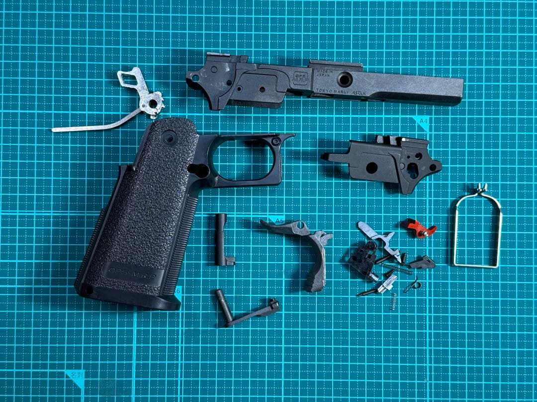 マルイ ハイキャパ 各部パーツ(カスタムパーツ含む)美品