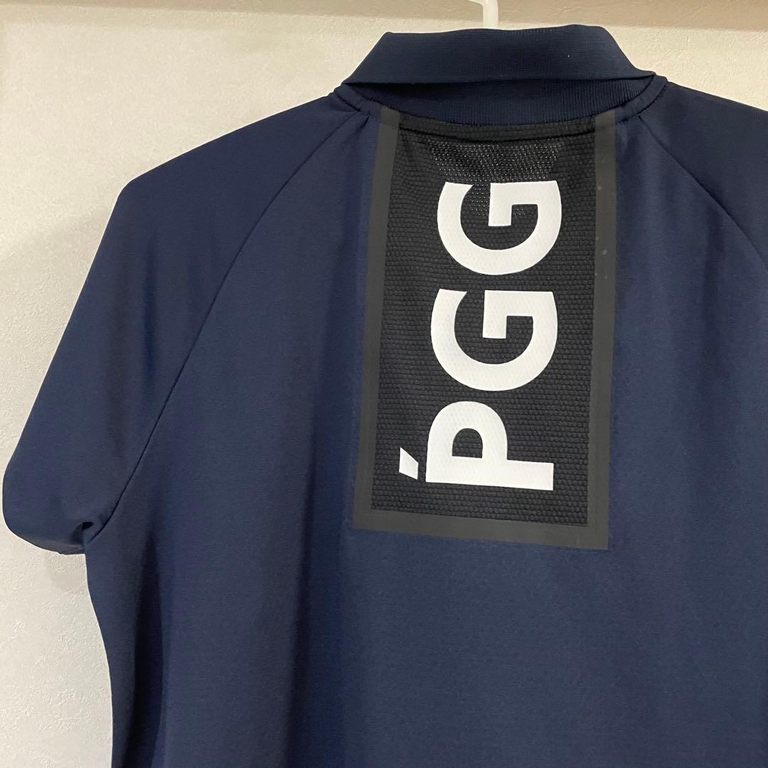 美品✨PGGネイビー ポロシャツ 半袖 レディース
