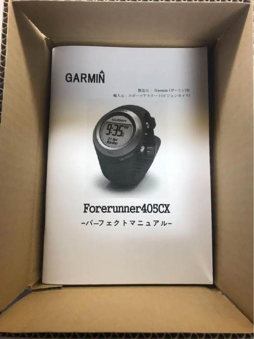 ガーミン　フォアランナー 405CX ＋心拍数モニター (英語版) 新品