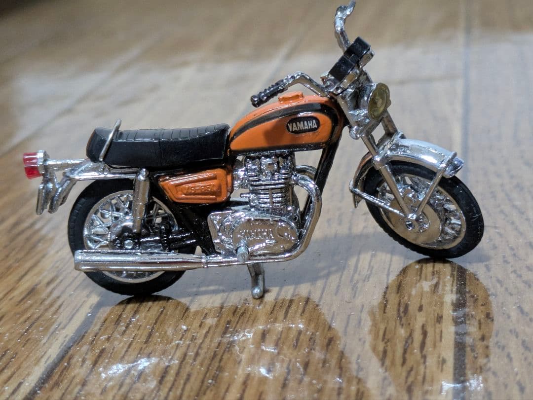 ヨネザワ ダイヤペット ヤマハ XS650 バイク ミニカー 1/30 当時物