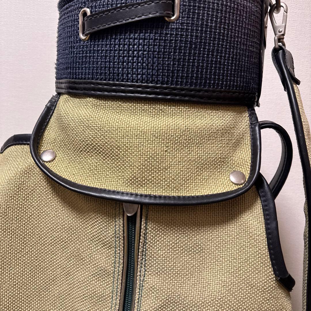 激レア 超希少 SAHAKIT WISARN キャディバッグ 帆船生地