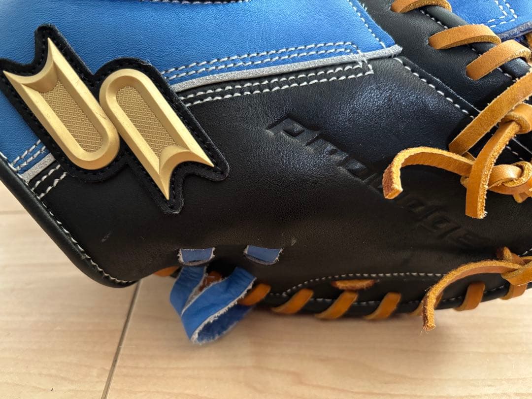 【中古】少年用軟式野球キャッチャーミット梅野モデル