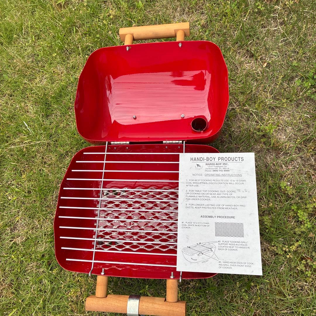 「新品.非売品.希少」バドワイザーキャンプグリルバーベキュー&スモーク