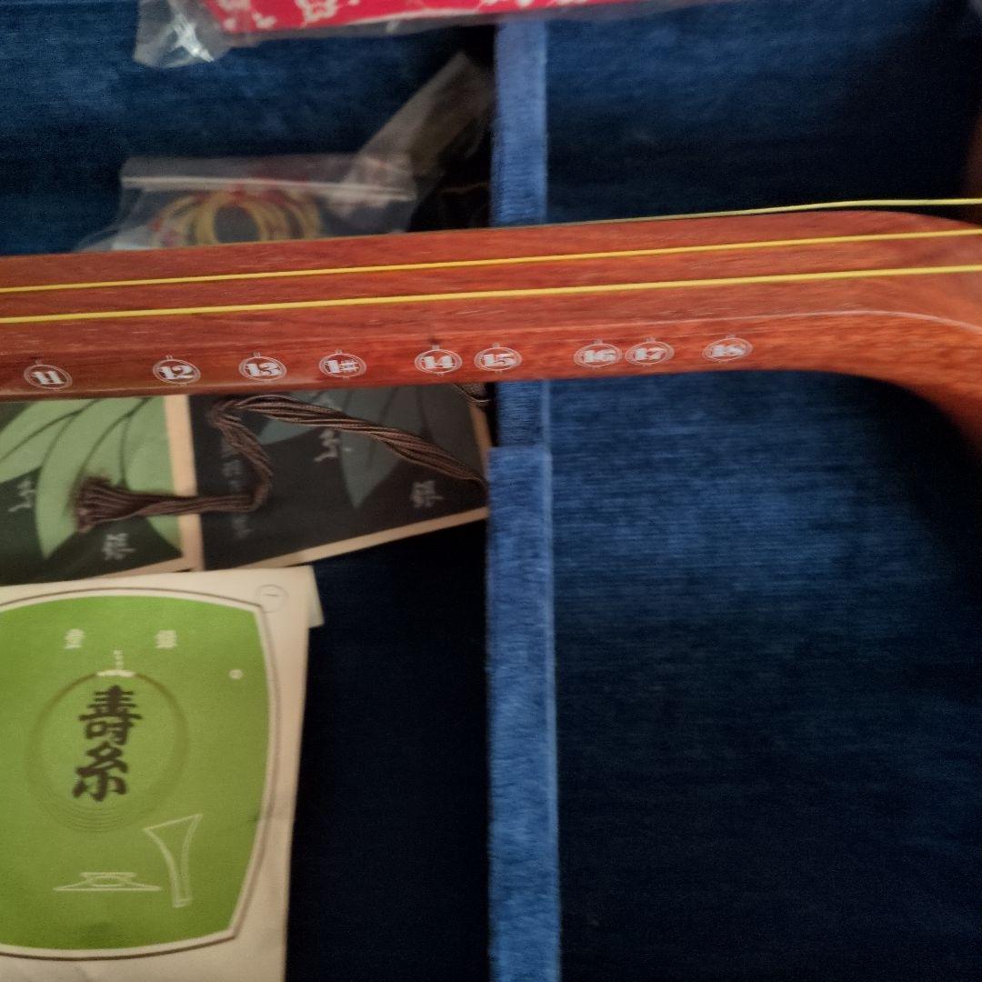 昭和三味線細棹弦25本ハ―ドケ―ス付き