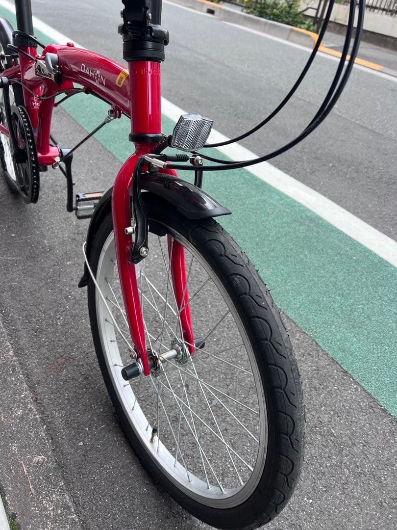 DAHON 折りたたみ自転車 赤