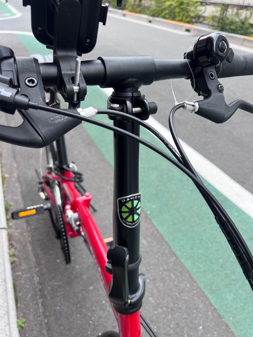 DAHON 折りたたみ自転車 赤